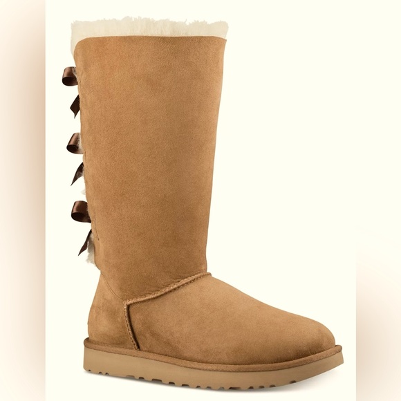 NWT UGG® Women's Bailey Bow Tall II Boots Size 6 - Picture 1 of 10